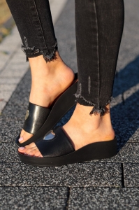 Klapek LURSO z linii HONORINE model MAYA BLACK