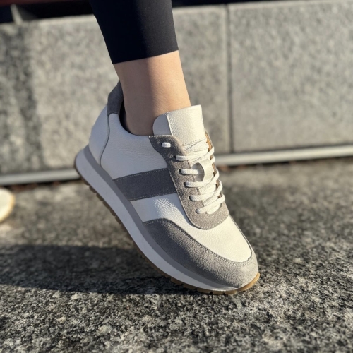 Bialo-szare-Sneakersy-Damskie-LURSO-na-sportowej-podeszwie-NANTO-WHITE-GREY-skora-naturalna