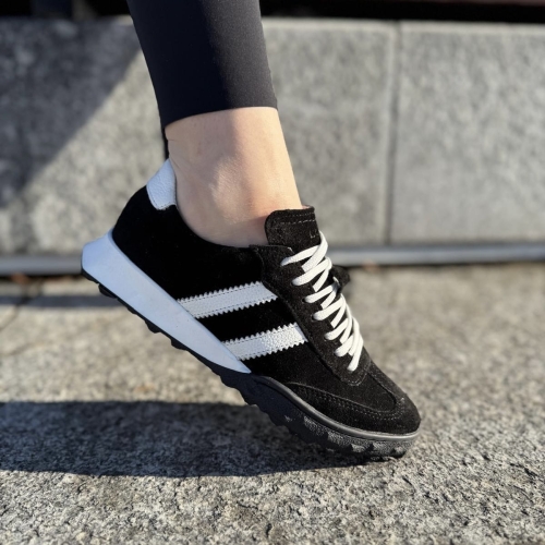 Czarne-Sneakersy-Damskie-na-sportowej-podeszwie-LIPARI-BLACK-skora-naturalna
