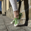 Zielone-Trampki-Damskie-na-plaskiej-podeszwie-LURSO-model-ALGHERO-GREEN-skora-naturalna