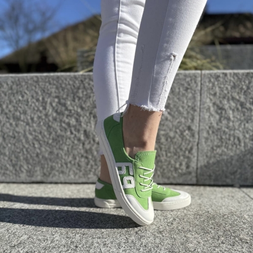 Zielone-Trampki-Damskie-na-plaskiej-podeszwie-LURSO-model-ALGHERO-GREEN-skora-naturalna