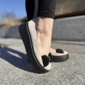 Bezowe-welurowe-Baleriny-Damskie-z-ozdoba-LURSO-model-ANGELIQUE-LIGHT-BEIGE-skora-naturalna