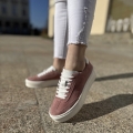 Ciemnorozowe-Trampki-Damskie-na-wyzszej-podeszwie-LURSO-model-OZAI-DARK-PINK-skora-naturalna