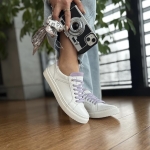 Białe Trampki Damskie LURSO model LARINO WHITE skóra naturalna