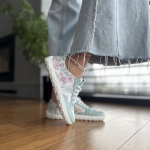 Zielone Trampki Damskie LURSO typu barefoot model PIANO LIGHT GREEN skóra naturalna