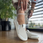 Beżowe Slipony LURSO typu barefoot model MORRA BEIGE skóra naturalna